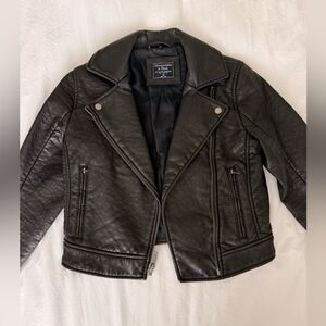 Abercrombie & Fitch Black Leather Jacket